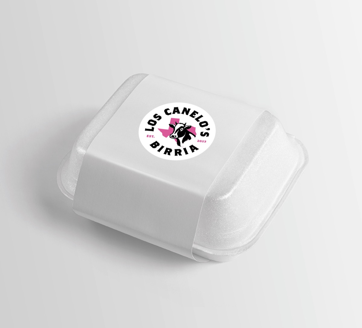 Los Canelo's Birria identity. Los Canelos branding study board 8.