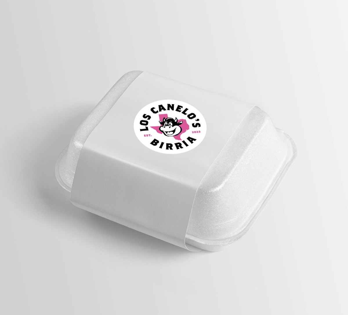 Los Canelo's Birria identity. Los Canelos branding study board 9.